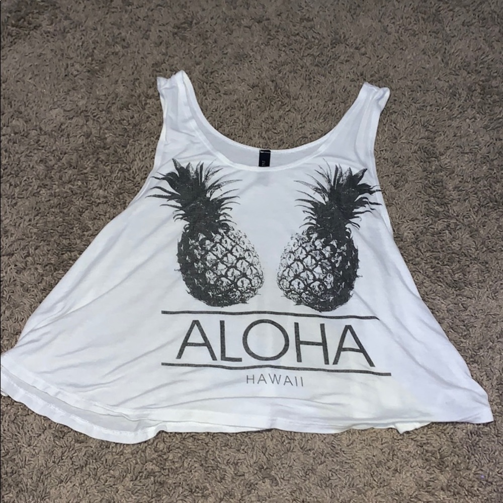 Full tilt Aloha tank top